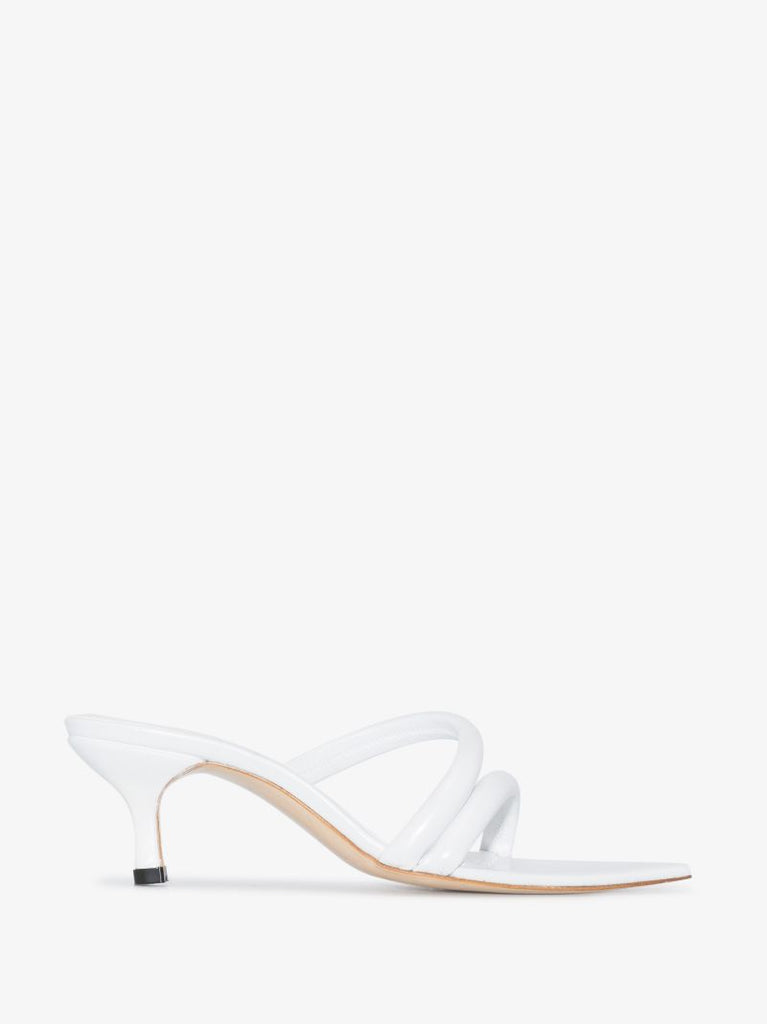 White Clove 65 Leather Sandals