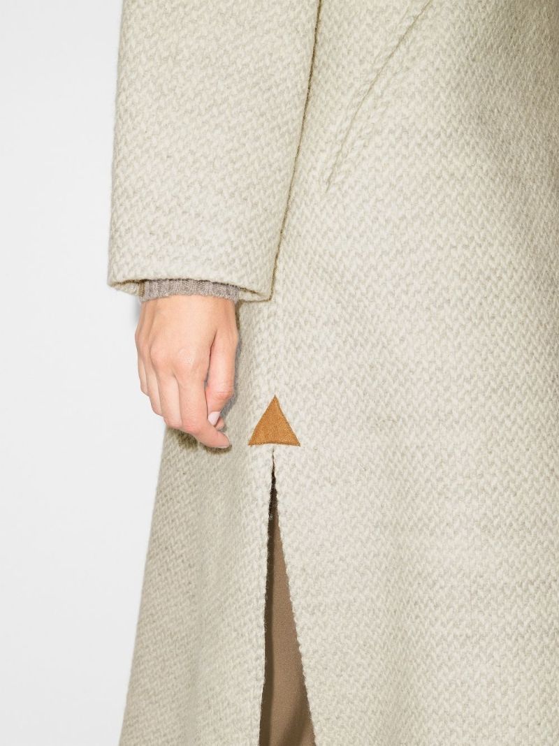 Overlapping Trimmed Coat