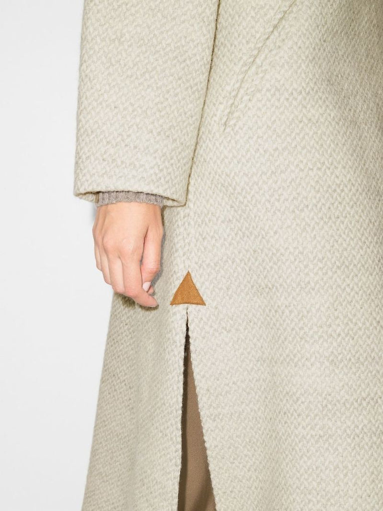 Overlapping Trimmed Coat