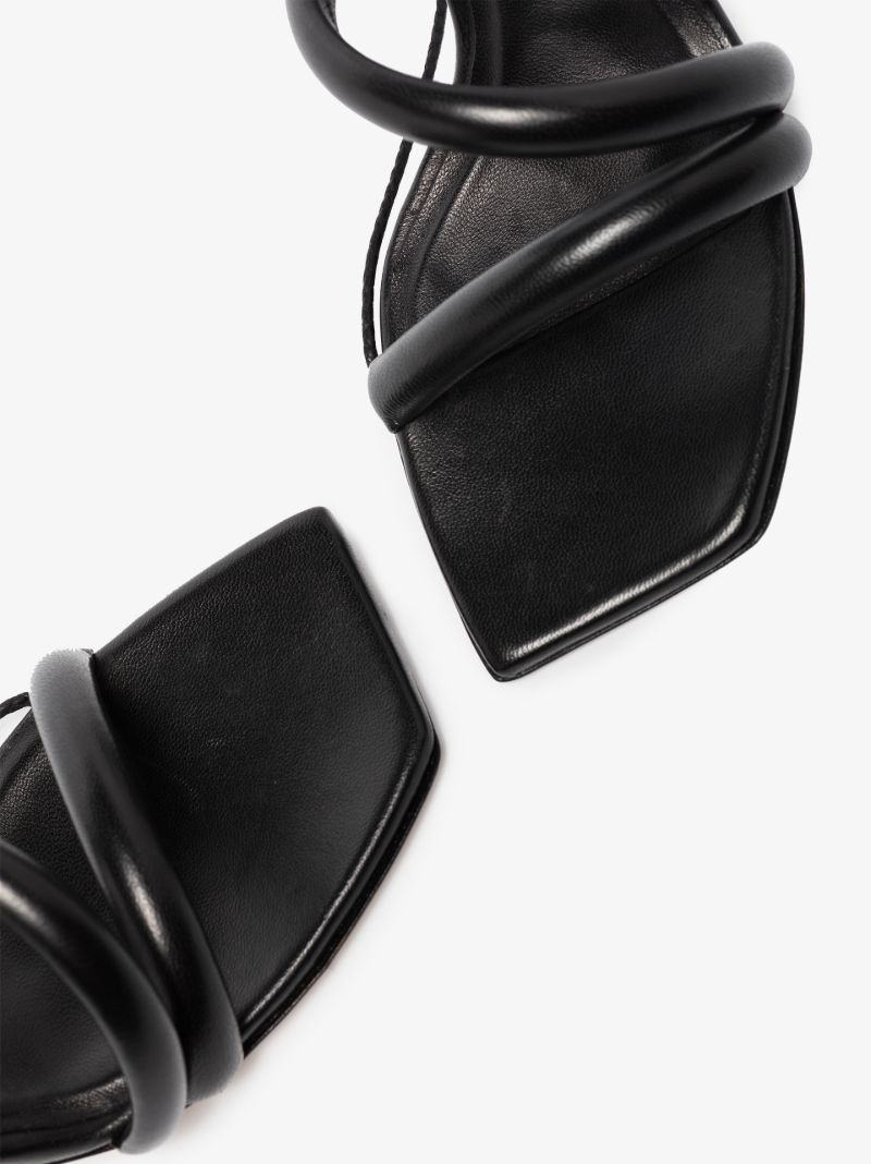 Black Corrin 100 Leather Sandals