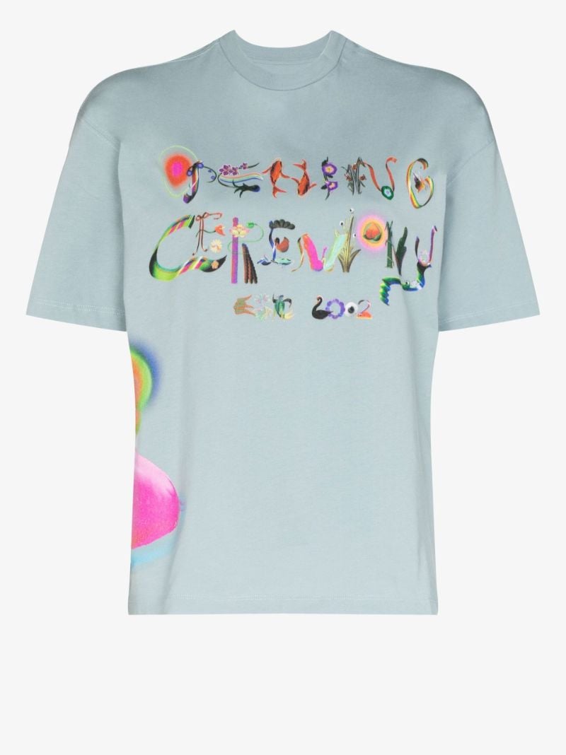 Chineseletter Cotton T-shirt