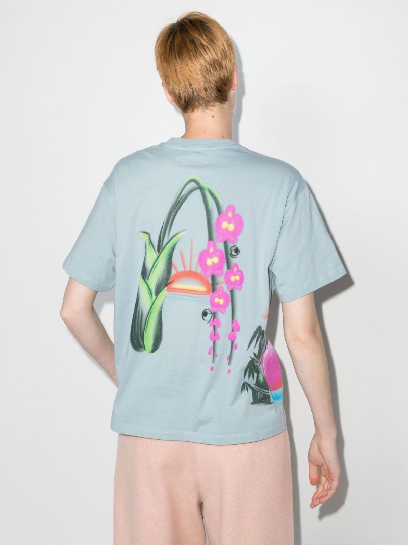 Chineseletter Cotton T-shirt