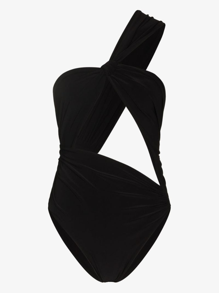 One Shoulder Cutout Bodysuit