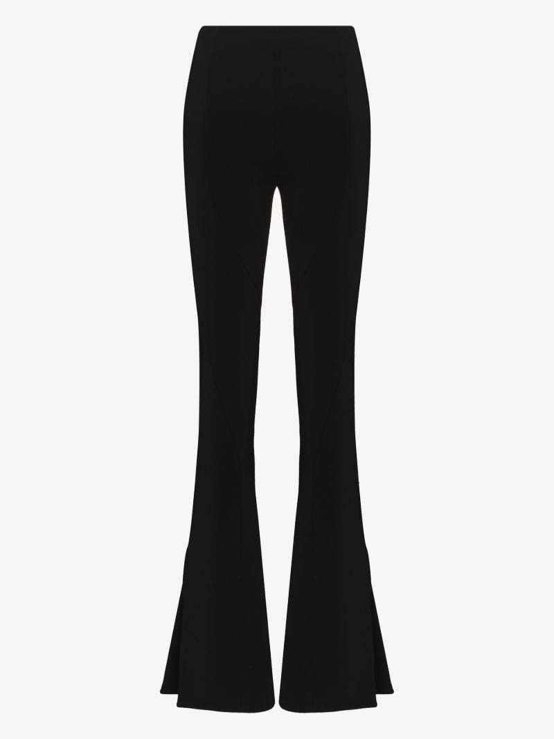 High Waist Flared Trousers