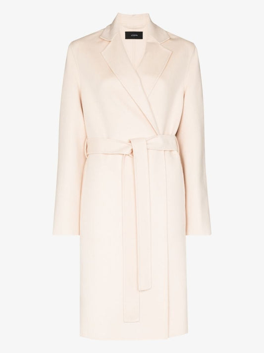 Cenda Belted Wool Wrap Coat