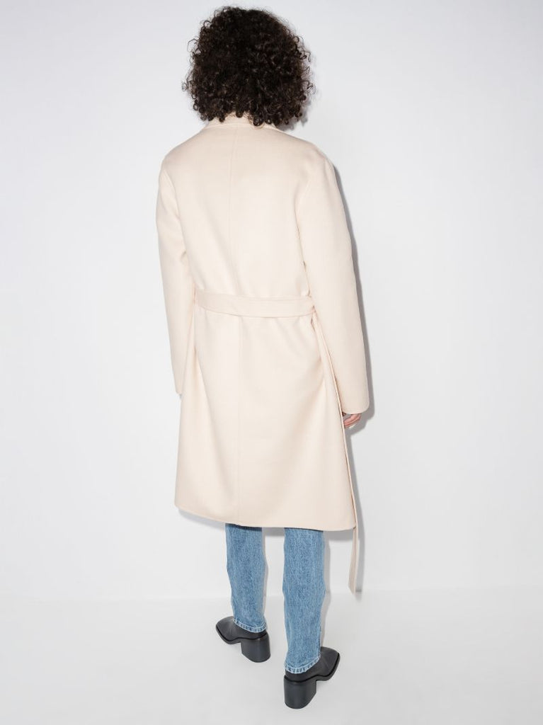 Cenda Belted Wool Wrap Coat