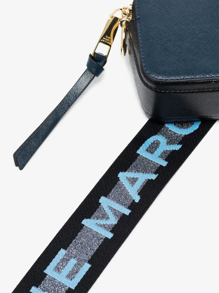 Blue the Snapshot Leather Cross Body Bag