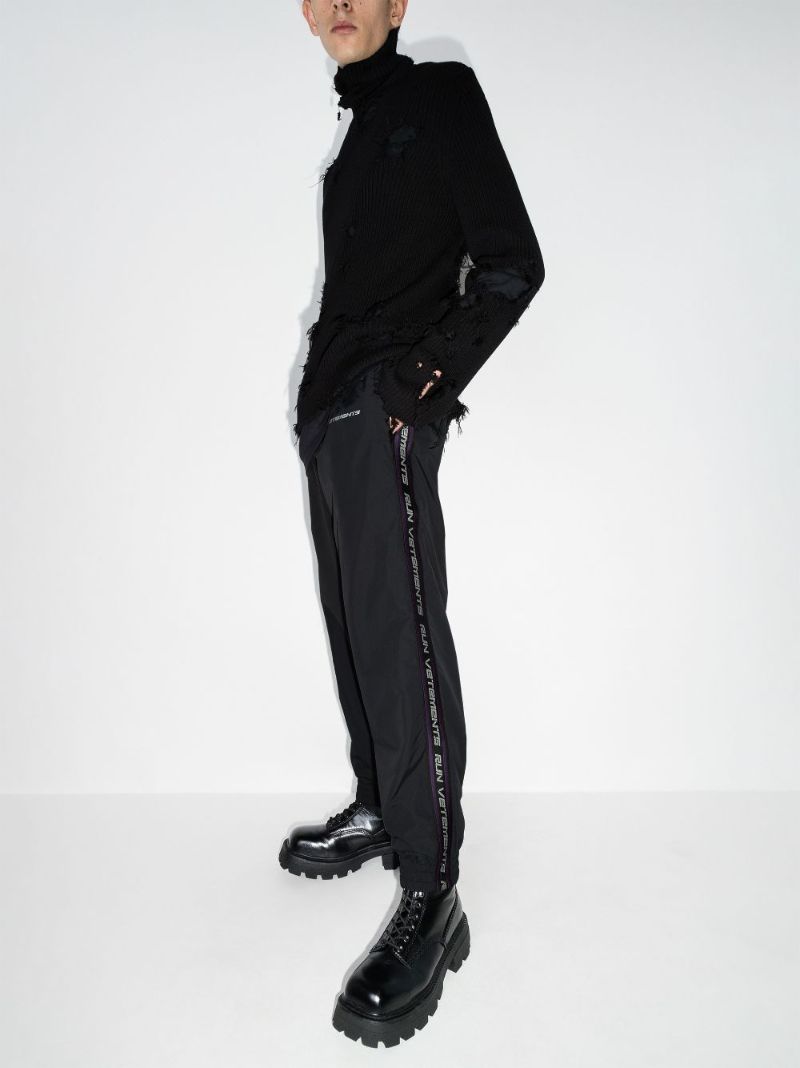 Logo Tape Track Pants