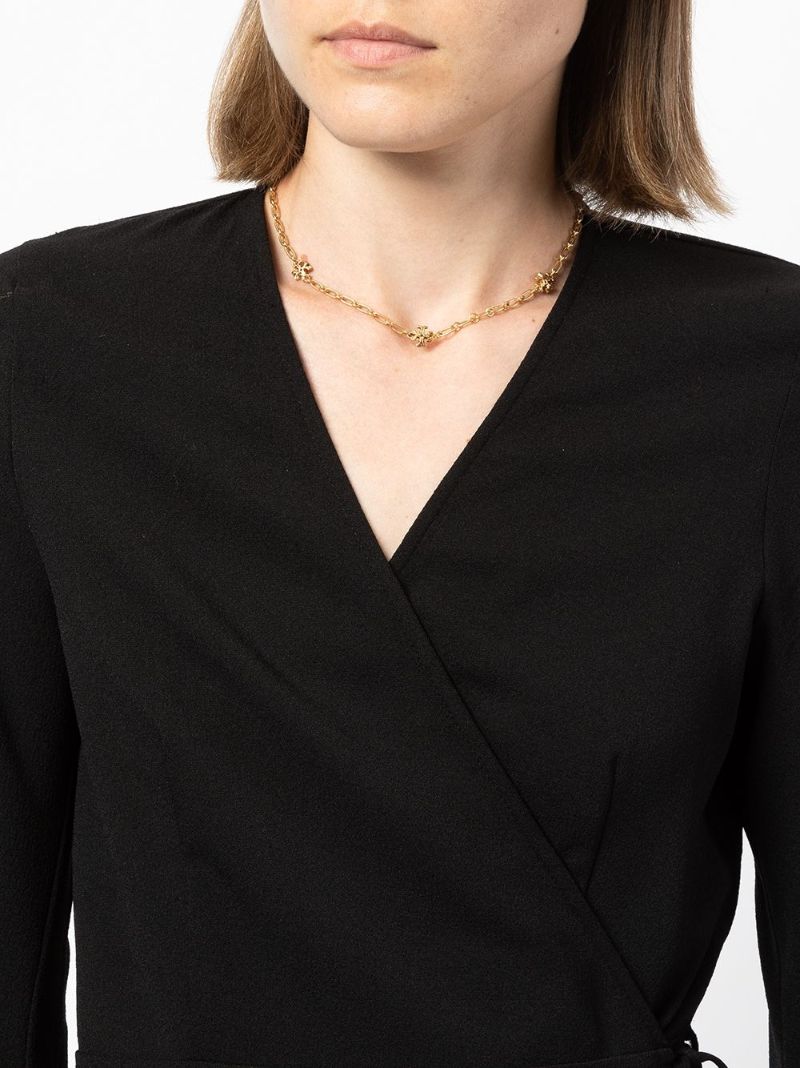 Gold-tone Roxanne Chain Delicate Necklace