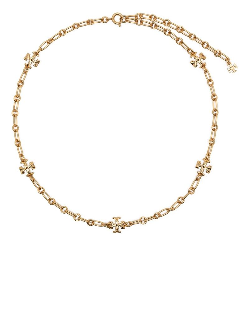 Gold-tone Roxanne Chain Delicate Necklace