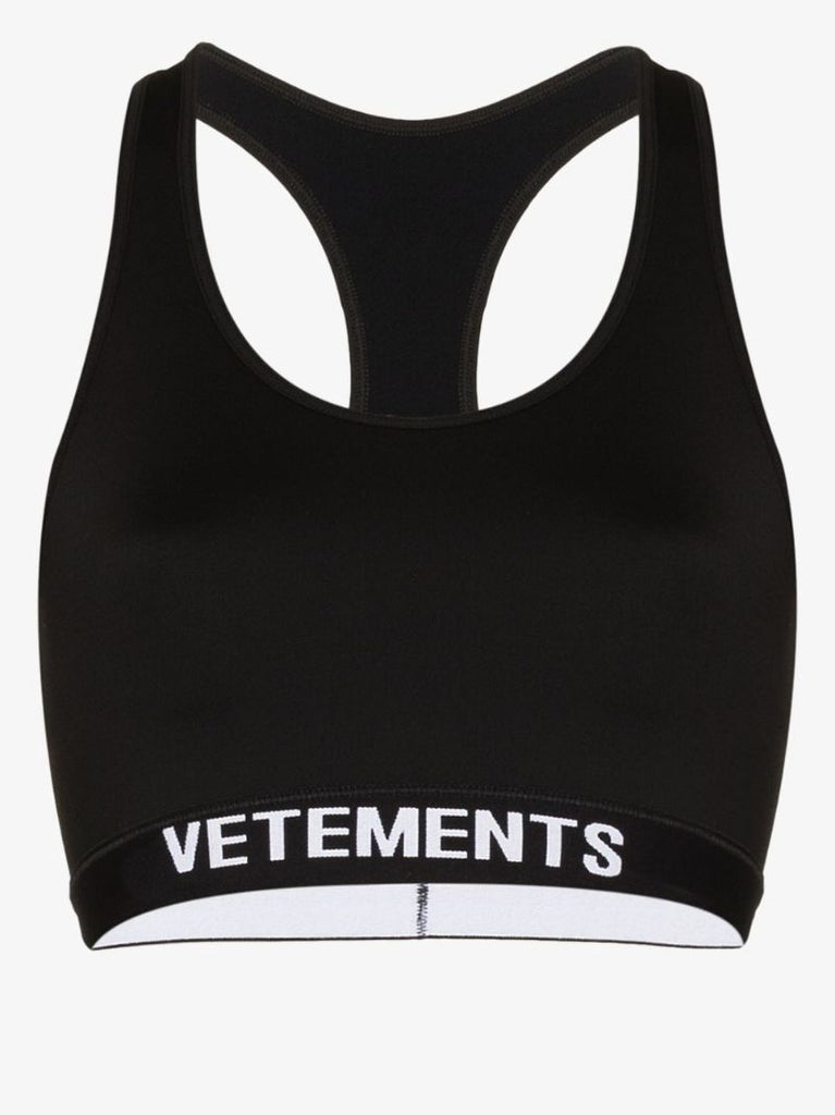 Logo Racerback Sports Bra