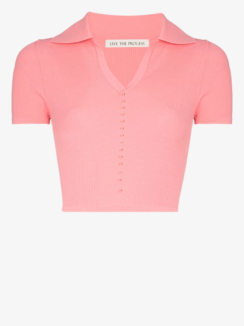 Atlas Knitted Crop Top