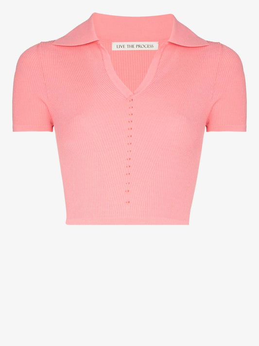 Atlas Knitted Crop Top