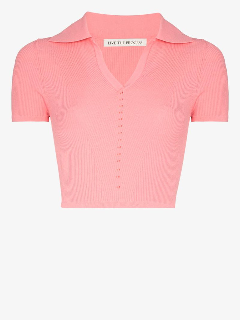 Atlas Knitted Crop Top