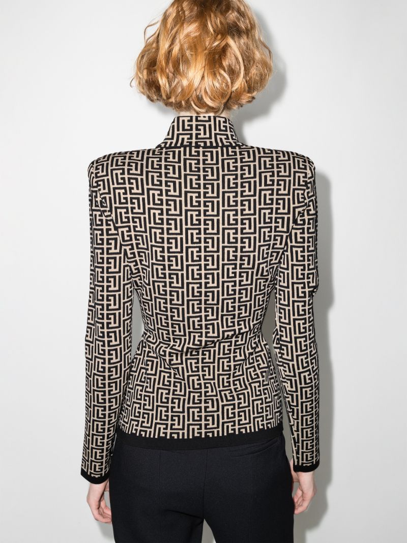 Monogram Turtleneck Sweater
