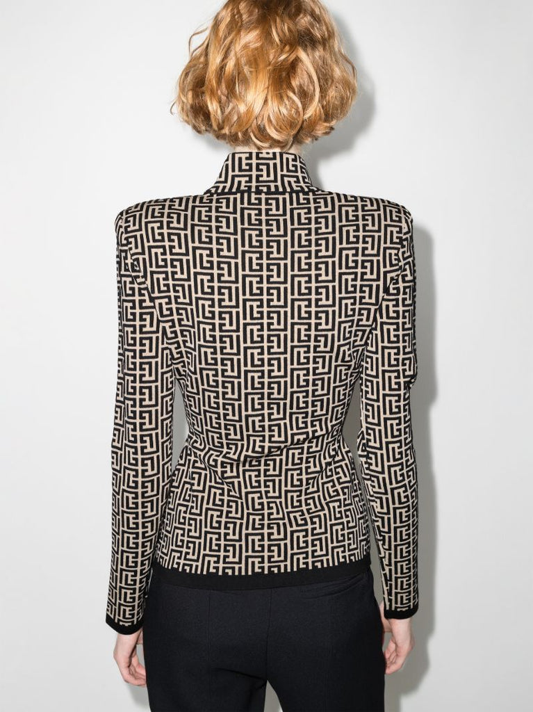 Monogram Turtleneck Sweater