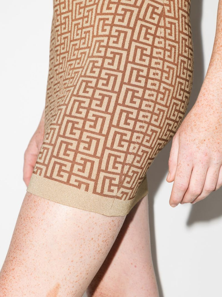 Monogram Mini Skirt
