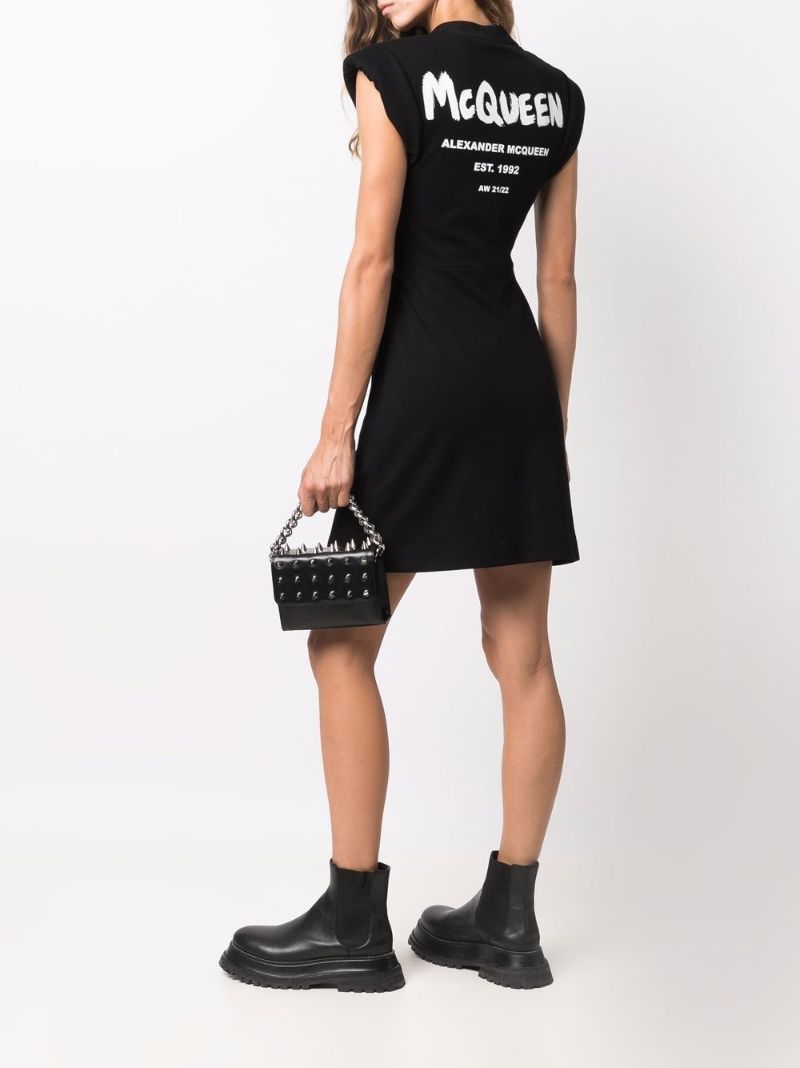 Logo-print Sleeveless Dress