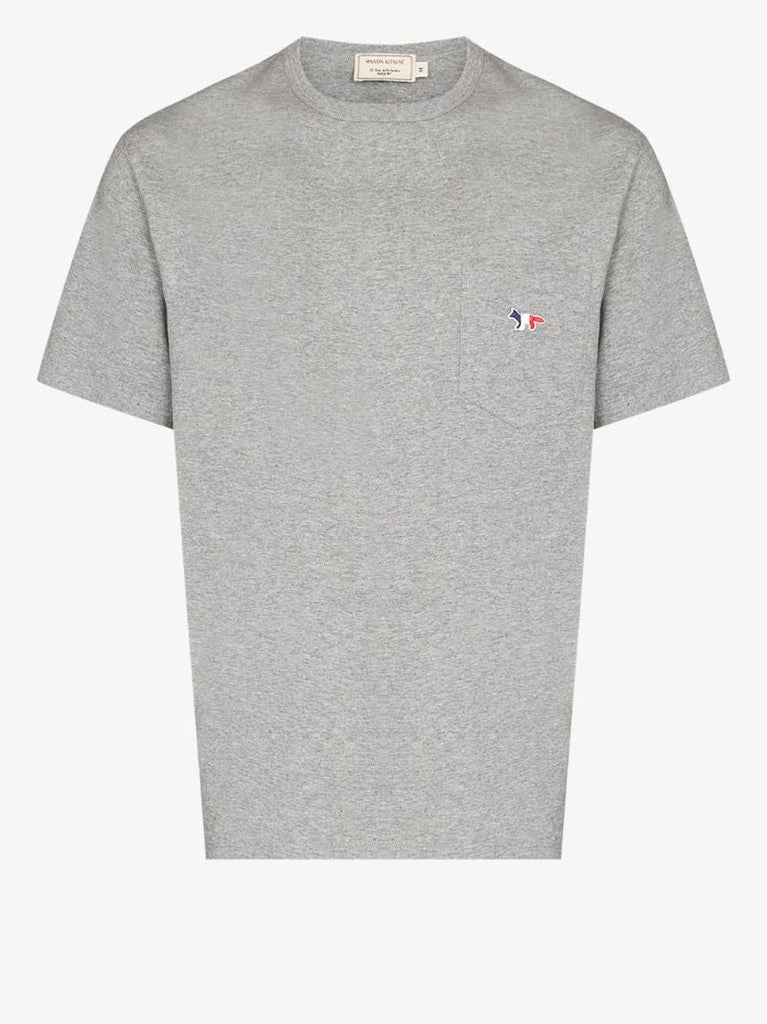 Tricolour Fox Patch Pocket T-shirt