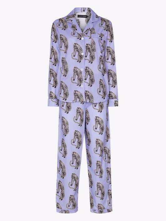 Sansindo Tiger Print Cotton Pyjamas