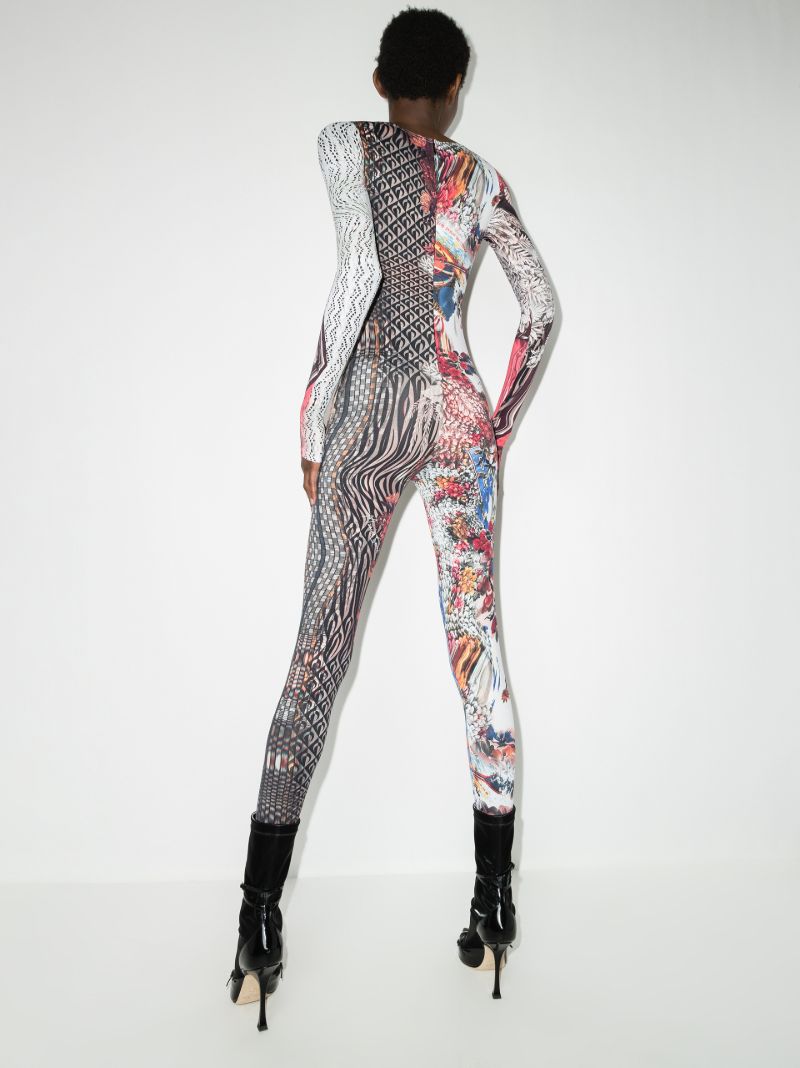 Archive MÃ_x0083_Â©lange Print Jumpsuit