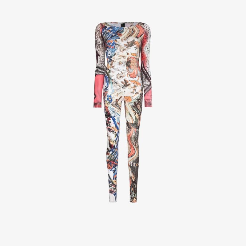 Archive MÃ_x0083_Â©lange Print Jumpsuit