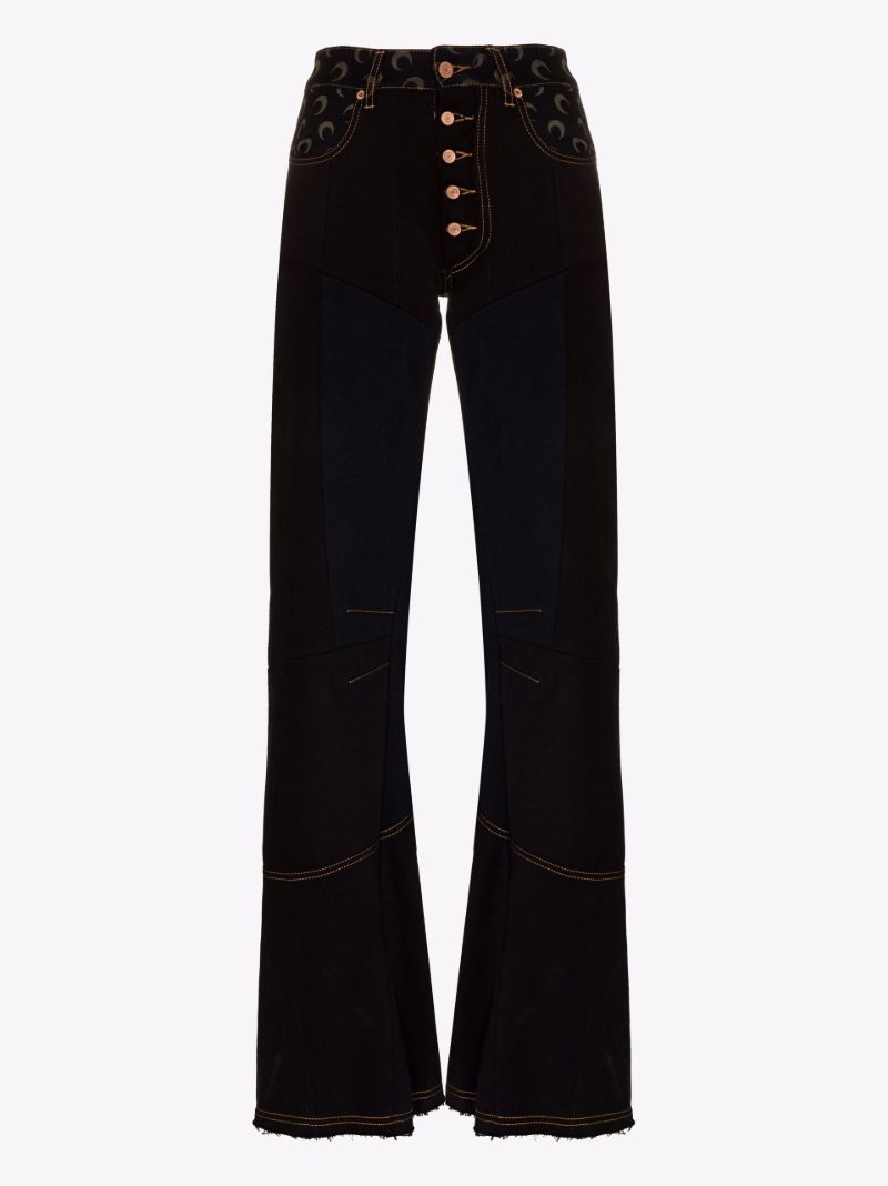 Regenerated Crescent Moon Jeans