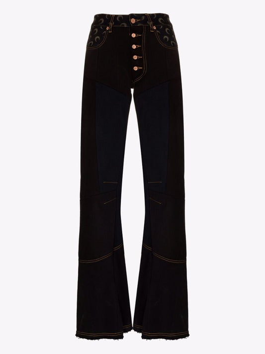 Regenerated Crescent Moon Jeans