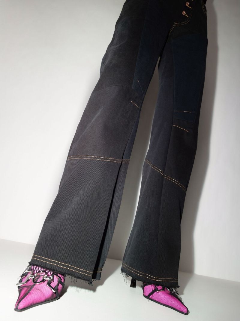 Regenerated Crescent Moon Jeans