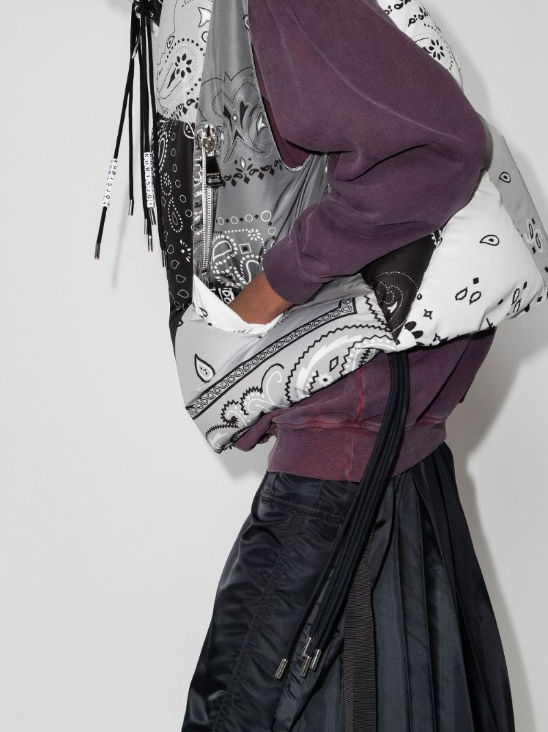 Bandana-print Sleeveless Coat