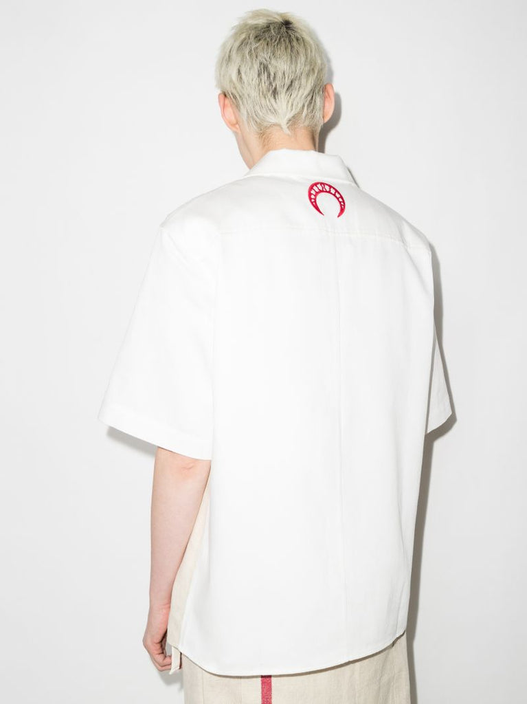 Tea Towel Embroidered Bowling Shirt