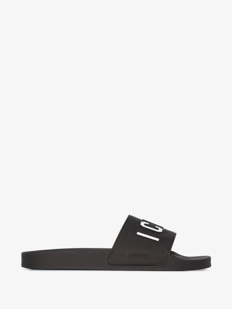 Black Icon Logo Slides