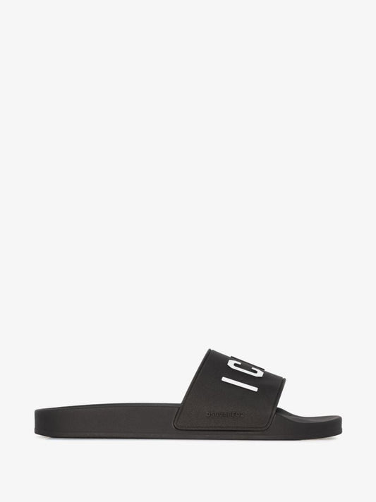 Black Icon Logo Slides