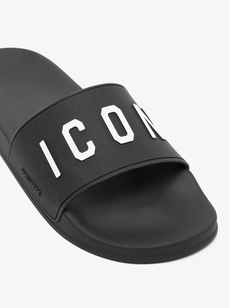 Black Icon Logo Slides