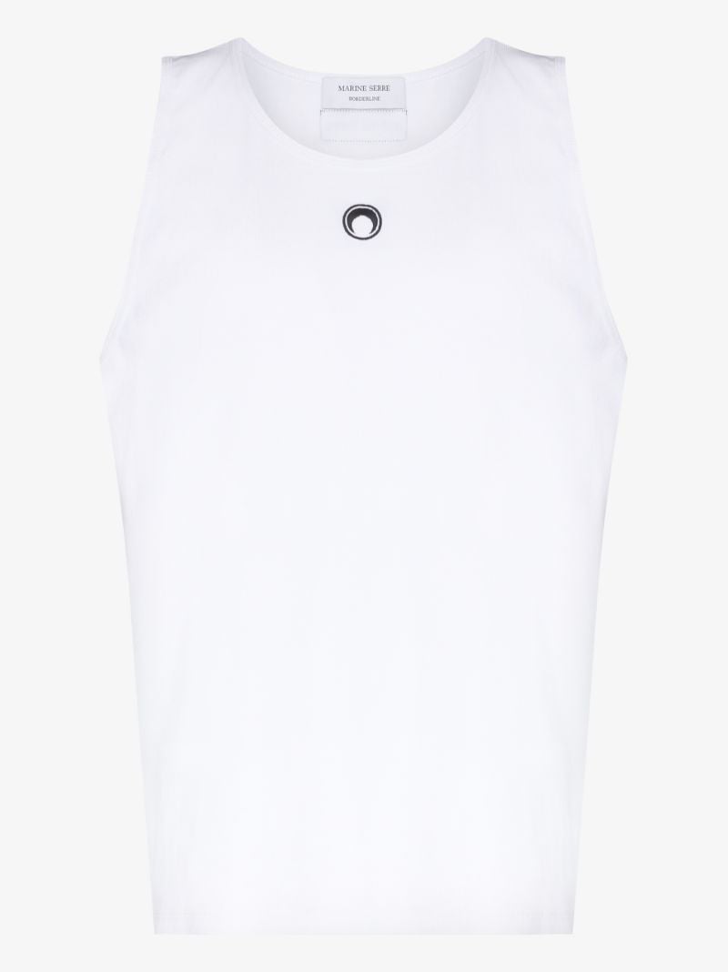 Crescent Moon Print Tank Top