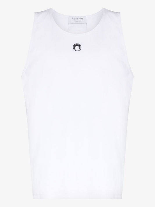 Crescent Moon Print Tank Top