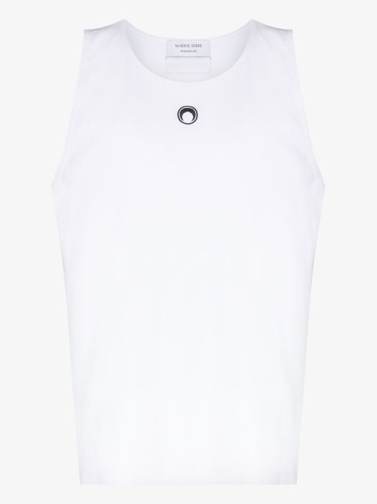 Crescent Moon Print Tank Top