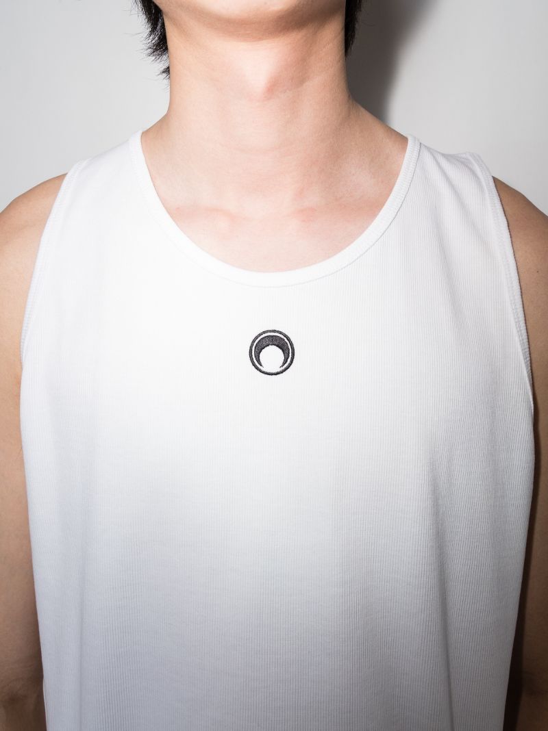 Crescent Moon Print Tank Top