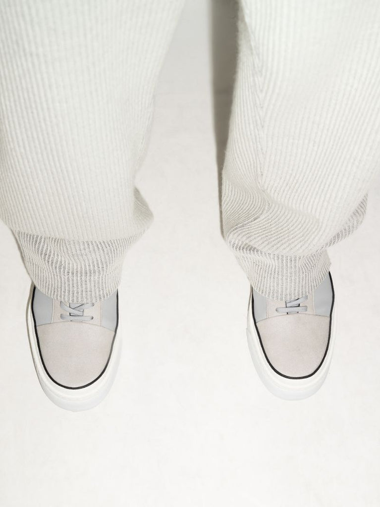 Grey Infra Suede Sneakers