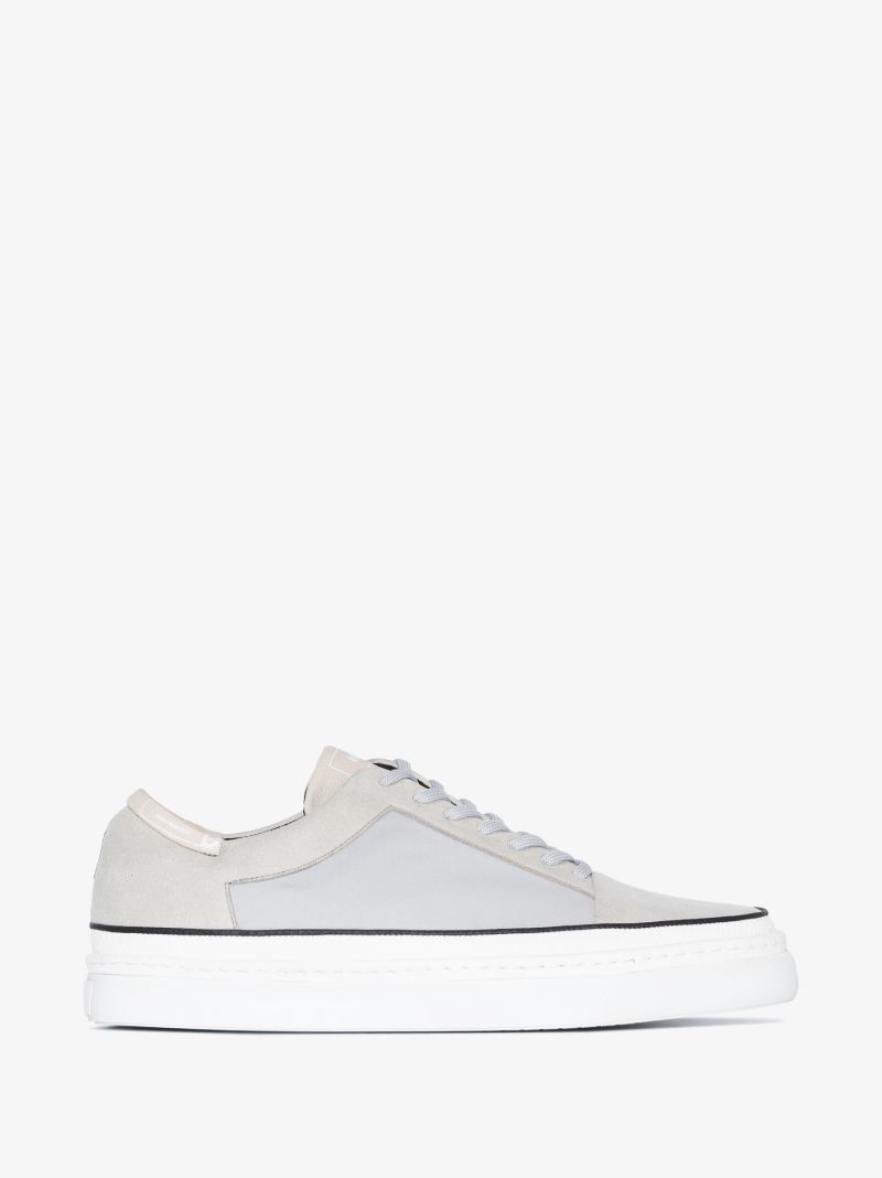 Grey Infra Suede Sneakers