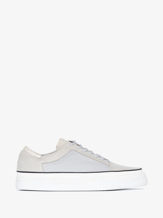 Grey Infra Suede Sneakers