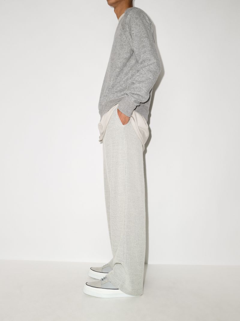 Grey Infra Suede Sneakers