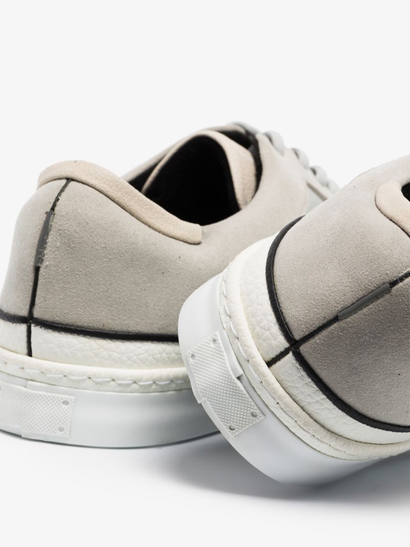 Grey Infra Suede Sneakers