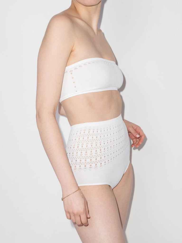 Cutout Knitted Bikini