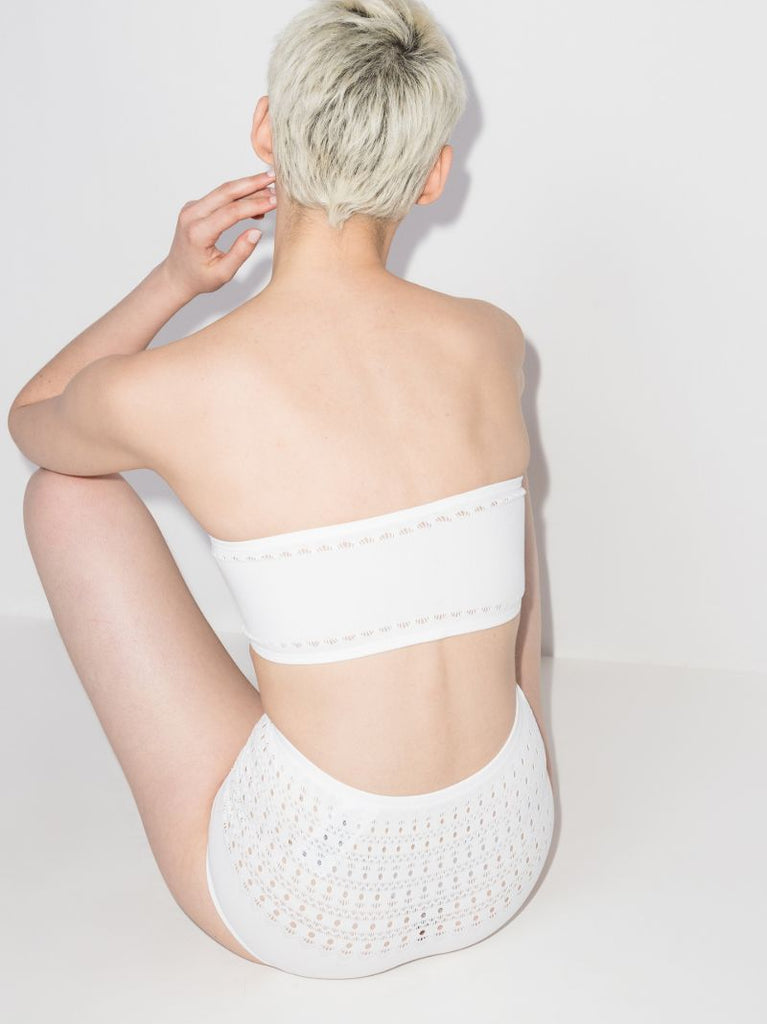 Cutout Knitted Bikini