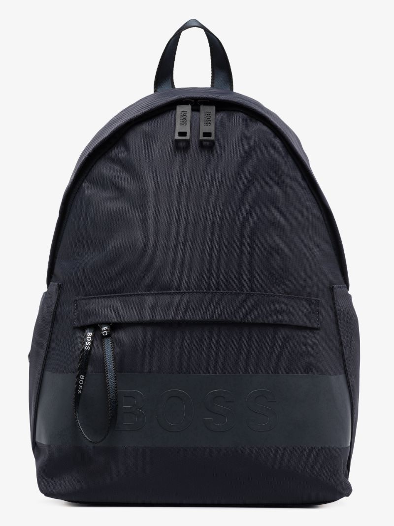 Navy Logo Backpack