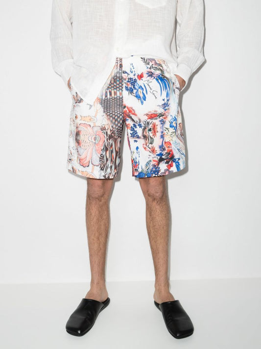 Archive Print Swim Shorts