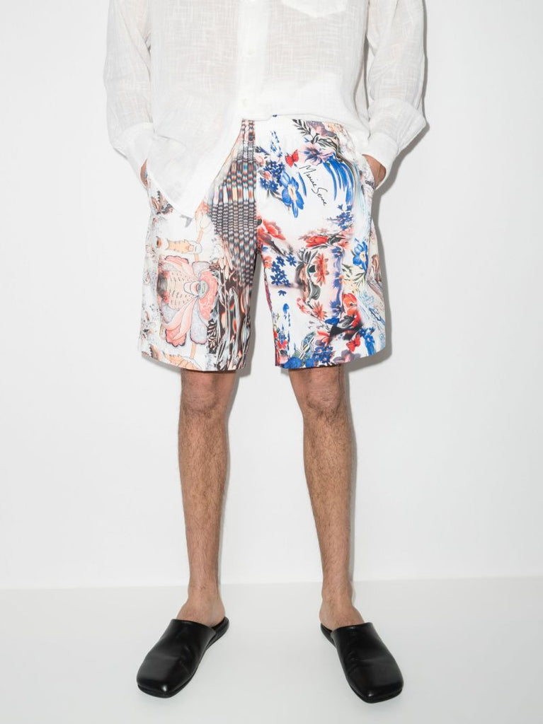 Archive Print Swim Shorts