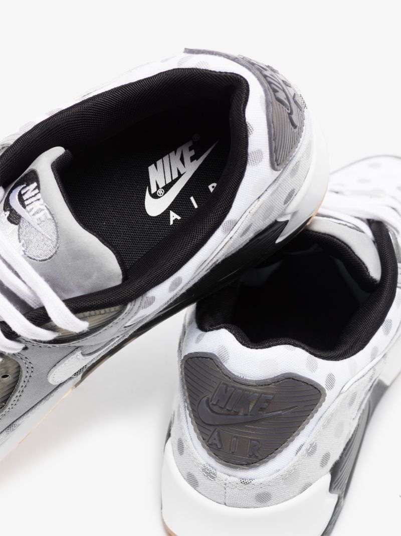 White and Grey Air Max 90 Nrg Sneakers