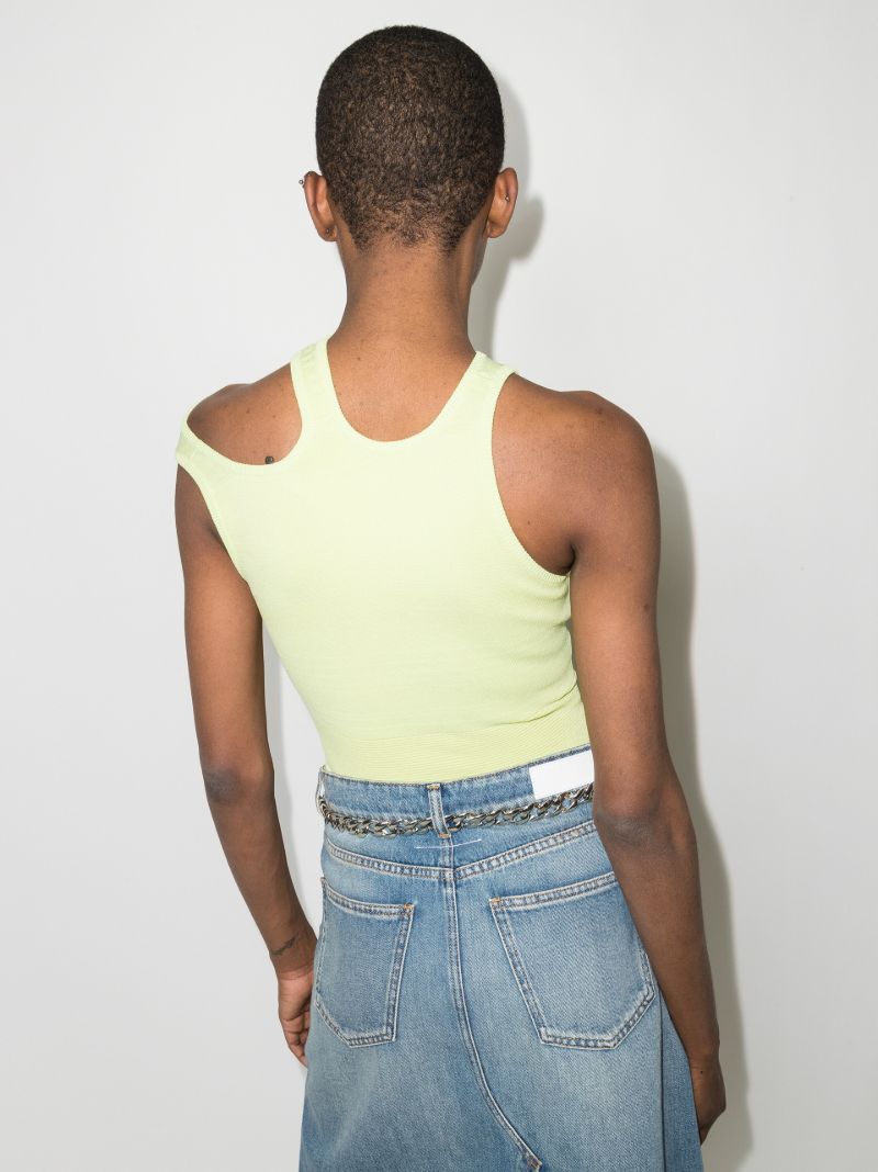Three Collar Knitted Bodysuit